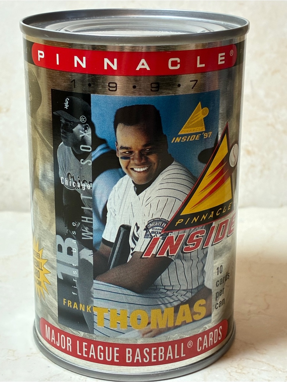 Pinnacle 'Inside' 1997 Baseball Card Tin - Frank Thomas